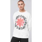 Sweats boohooMAN blancs Red Hot Chili Peppers Taille M pour homme 