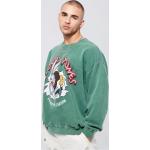 Sweats boohooMAN verts Looney Tunes Taille XS pour homme 