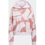 Sweats adidas Essentials roses à capuche Taille XS look casual pour femme en promo 