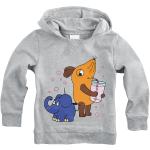 Sweats à capuche gris en coton à motif éléphants pour bébé de la boutique en ligne Emp-online.fr 
