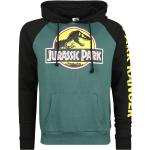 Sweats multicolores Jurassic Park à capuche à manches longues Taille XXL pour homme 