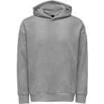 Sweats Only & Sons gris clair en coton à capuche Taille XXL look streetwear pour homme 