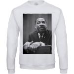 Sweat Shirt Homme Martin Luther King Activiste Droits De L'homme Portrait Vintage