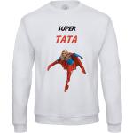 Sweat Shirt Homme Super Tata Super Woman Wonder Woman Super Hero Tante
