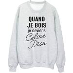 Polaires YouDesign gris en polycoton Céline Dion à capuche Taille XL look fashion 