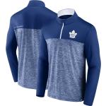 Sweat-shirt pour homme Fanatics Mens Iconic Defender 1/4 Zip Toronto Maple Leafs L L bleu