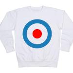 Sweat-Shirt Target En Coton Bio Mods The Who Scooterist
