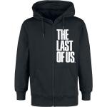 Sweat-shirt zippé à capuche Gaming de The Last Of Us - Inscription Lucioles - M à XXL - pour Homme - noir