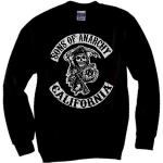Sweats noirs Sons of Anarchy Taille L look fashion pour homme 