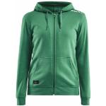 Sweats zippés Craft verts à capuche Taille 3 XL look sportif pour homme 