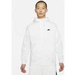 Sweats zippés Nike Sportswear blancs à capuche Taille XXL look sportif pour homme 