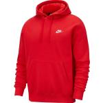 Sweats Nike rouges à capuche Taille M en promo 