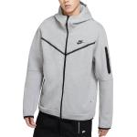Sweats Nike Tech Fleece argentés en polaire à capuche Taille XXL 