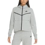 Sweats Nike Tech Fleece argentés en polaire à capuche Taille XL 