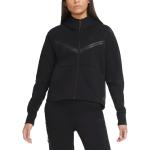 Sweats Nike Tech Fleece noirs en polaire à capuche Taille XL en promo 