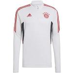 Vestes de foot adidas gris foncé Bayern Munich Taille L look fashion pour homme 