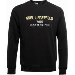 Sweats à col rond Karl Lagerfeld noirs en coton Taille L pour homme en promo 