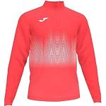 Joma Sweatshirt Running pour Homme, Taille M, Corail Fluo/Blanc