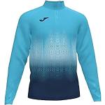 Sweatshirt Running pour Homme, Taille XL, Turquoise/Bleu Marine