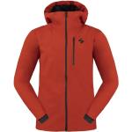 Vestes de ski Sweet Protection rouges en gore tex imperméables coupe-vents avec jupe pare-neige Taille L look fashion pour homme en promo 