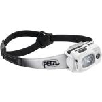 Lampes frontales rechargeables Petzl blanches 
