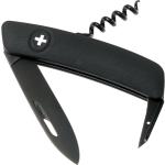 Swiza D01 Allblack couteau suisse, noir