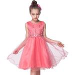 Robes de soirée roses en tulle à volants Taille 6 ans look fashion pour fille de la boutique en ligne Amazon.fr 