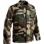 Vestes militaires camouflage en satin Taille XS look militaire pour homme 