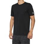 T-shirts 100% noirs Taille XL look fashion pour homme 