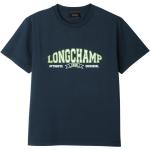 T-shirts LONGCHAMP bleus Taille XS classiques pour femme 
