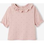 T-shirts à imprimés Vertbaudet roses en coton Taille 9 mois pour bébé de la boutique en ligne Vertbaudet.fr 