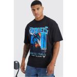 T-shirt à imprimé Charlotte Hornets homme - noir - S, noir