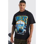 T-shirt à imprimé New York Knicks homme - noir - XS, noir