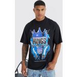 T-shirt à imprimé Sacramento Kings homme - noir - L, noir