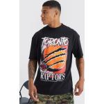 T-shirt à imprimé Toronto Raptors homme - noir - S, noir