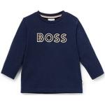 T-shirts à imprimés HUGO BOSS BOSS bleues foncé à logo en coton de créateur Taille 3 ans look casual pour garçon de la boutique en ligne Hugoboss.fr avec livraison gratuite 