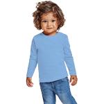 T-shirts à col rond bleu ciel en coton Taille 24 mois look fashion pour bébé de la boutique en ligne Amazon.fr 