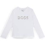 T-shirts à rayures HUGO BOSS BOSS blancs à rayures en coton de créateur Taille 14 ans pour fille de la boutique en ligne Hugoboss.fr avec livraison gratuite 