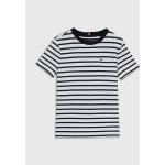 T-shirts marinière Tommy Hilfiger en coton éco-responsable Taille 7 ans pour garçon de la boutique en ligne Tommy.com 