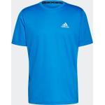 T-shirts adidas Aeroready bleus Taille S pour homme en promo 