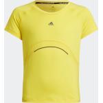 T-shirts adidas Aeroready jaunes enfant en promo 
