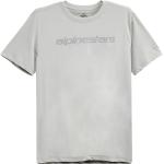 T-shirts Alpinestars Linear argentés Taille S look fashion 