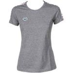 T-shirts Arena gris à rayures en coton à mancherons Taille S look vintage pour femme en promo 