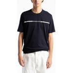 T-shirts de créateur Armani Exchange bleus en coton Taille XS pour homme 