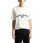T-shirts de créateur Armani Exchange blancs Taille XS pour homme 