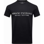 T-shirts à imprimés de créateur Armani Exchange bleu marine en coton Taille M pour homme 