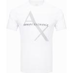 T-shirts de créateur Armani Exchange blancs à logo en coton Taille XXL pour homme 