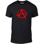 T-shirt avec symbole de l’anarchie - Noir - XX-Lar