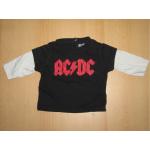 T-shirts noirs AC/DC Taille 3 mois look fashion pour bébé de la boutique en ligne Rakuten.com 