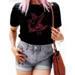 T-shirts Hip-Hop en coton classiques pour femme 